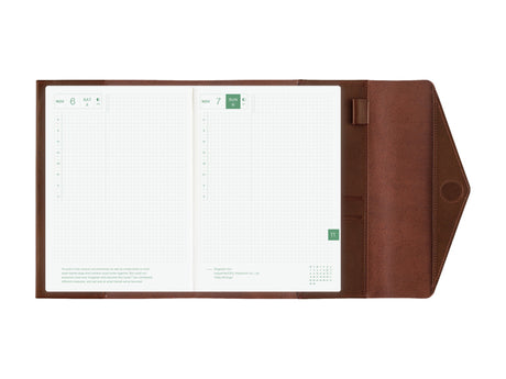 Hobonichi Techo A5 Cousin Cover - Glow: Chianti