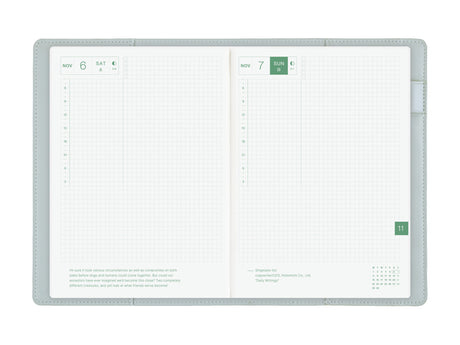 Hobonichi Techo A5 Cousin Cover - Only is Not Lonely: Ramune