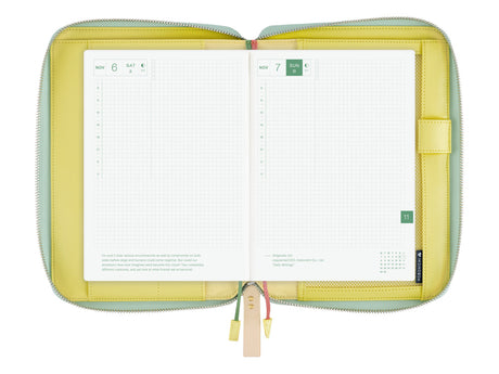 Hobonichi Techo A5 Cousin Cover - mina perhonen: glass flower
