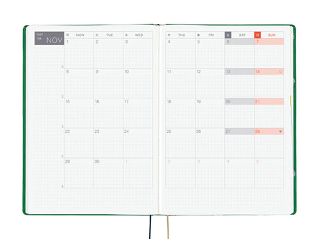 Hobonichi Techo A5 Hon 2027 - Bow & Tie: Sheep Sheep Sheep
