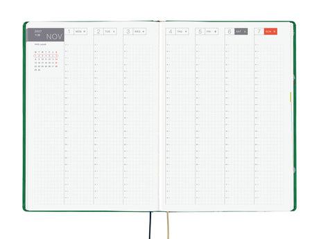 Hobonichi Techo A5 Hon 2027 - Bow & Tie: Sheep Sheep Sheep