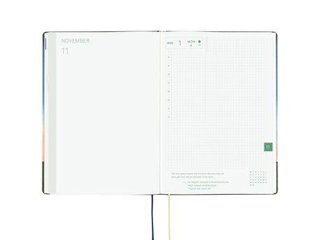 Hobonichi Techo A5 Hon 2027 - Hiroko Kubota: String Telephone Until the Moon is Full