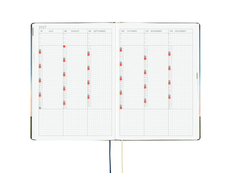 Hobonichi Techo A5 Hon 2027 - Hiroko Kubota: String Telephone Until the Moon is Full