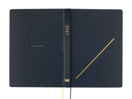 Hobonichi Techo A5 Hon 2027 - Slash (Navy)