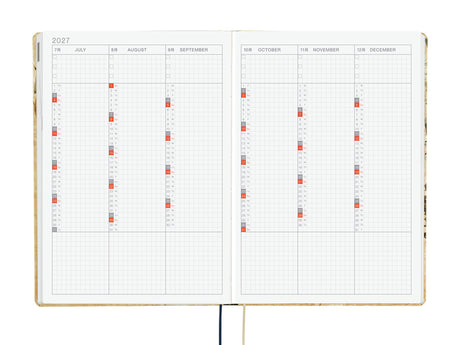 Hobonichi Techo A5 Hon 2027 - V&A Series: Vine