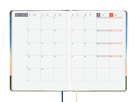 Hobonichi Techo A6 Hon 2027 - Hiroko Kubota: String Telephone Until the Moon is Full (JAPANESE)