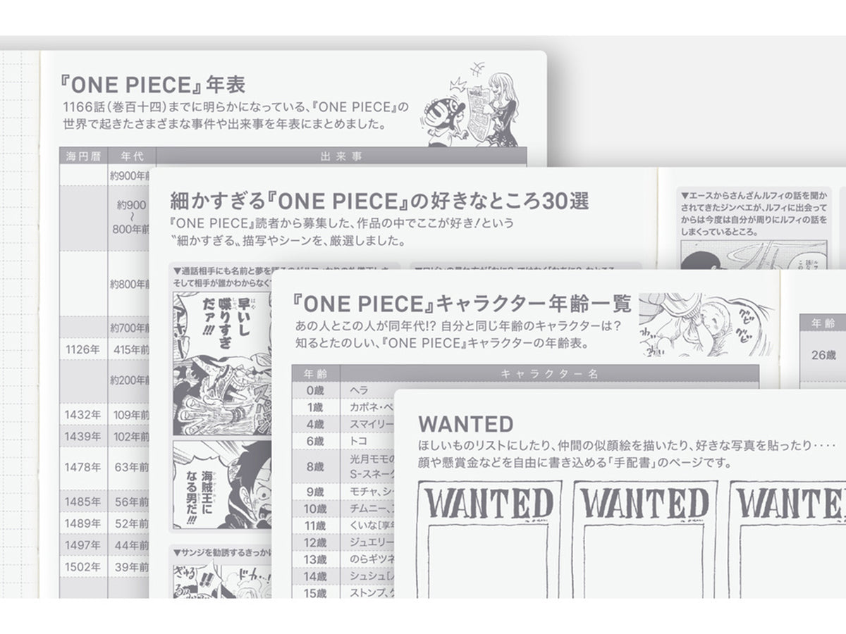 Hobonichi Techo A6 Hon 2027 - ONE PIECE magazine: Very Very Merry! (JAPANESE)