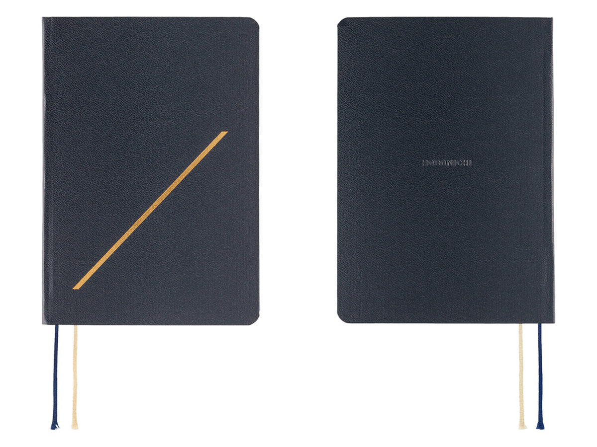 Hobonichi Techo A6 Hon 2027 - Slash Navy (JAPANESE)