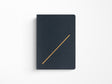 Hobonichi Techo A6 Hon 2027 - Slash Navy (JAPANESE)