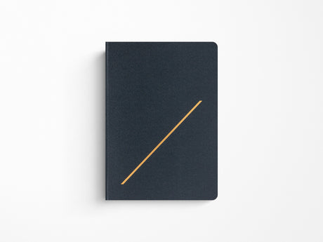 Hobonichi Techo A6 Hon 2027 - Slash Navy (JAPANESE)