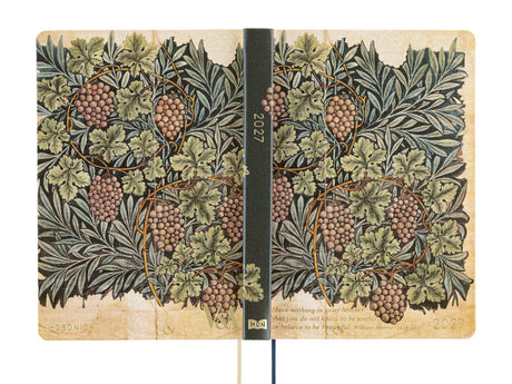 Hobonichi Techo A6 Hon 2027 - V&A Series: Vine (JAPANESE)