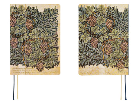 Hobonichi Techo A6 Hon 2027 - V&A Series: Vine (JAPANESE)