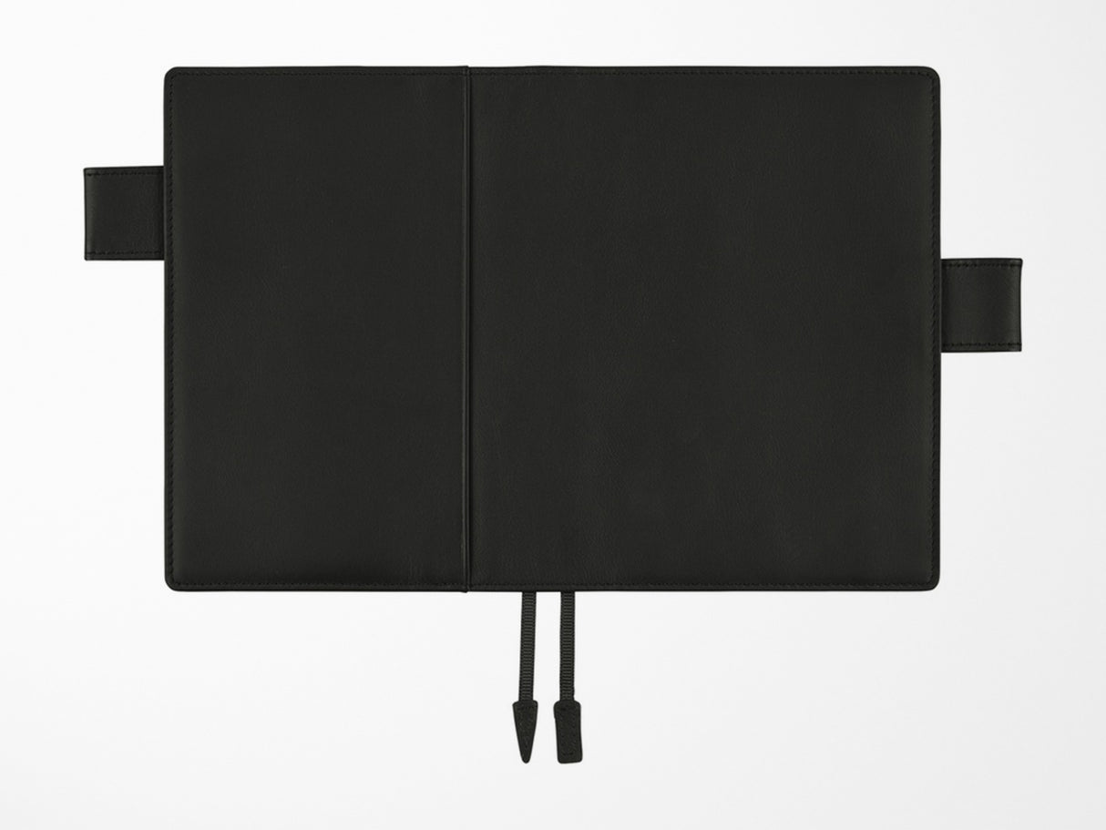 Hobonichi Techo A6 Original Cover - TS Basic Black Leather