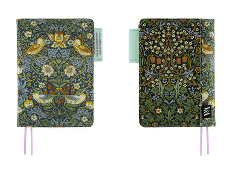 Hobonichi Techo A6 Original Cover - V&A Series: Strawberry Thief