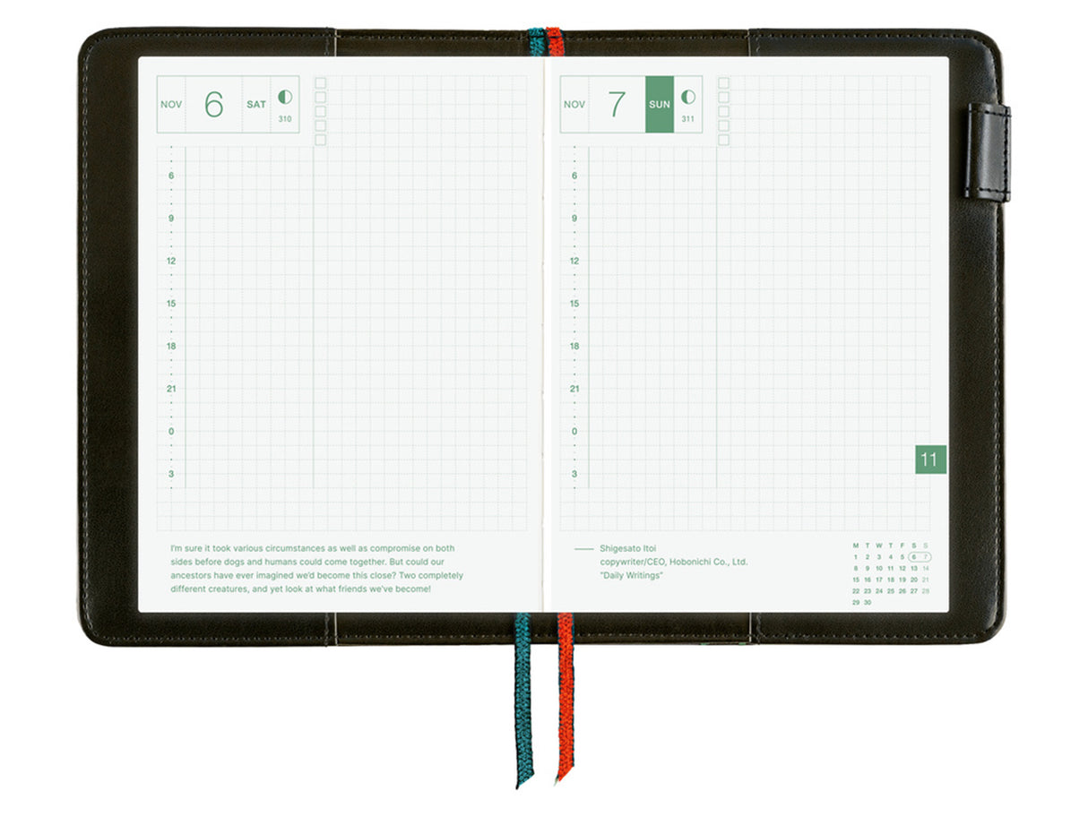 Hobonichi Techo A6 Original Cover - Yoshie Watanabe: Petit Bloom