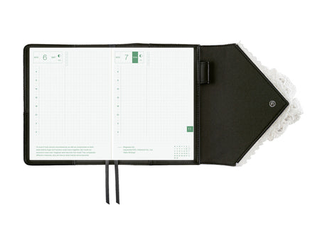 Hobonichi Techo A6 Original Cover - tanakadaisuke: White Handkerchief Diary