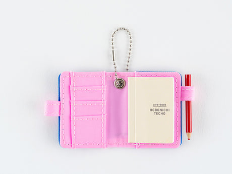 Hobonichi Techo Mini Keychain - Blue x Pink
