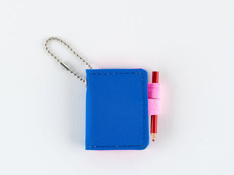 Hobonichi Techo Mini Keychain - Blue x Pink