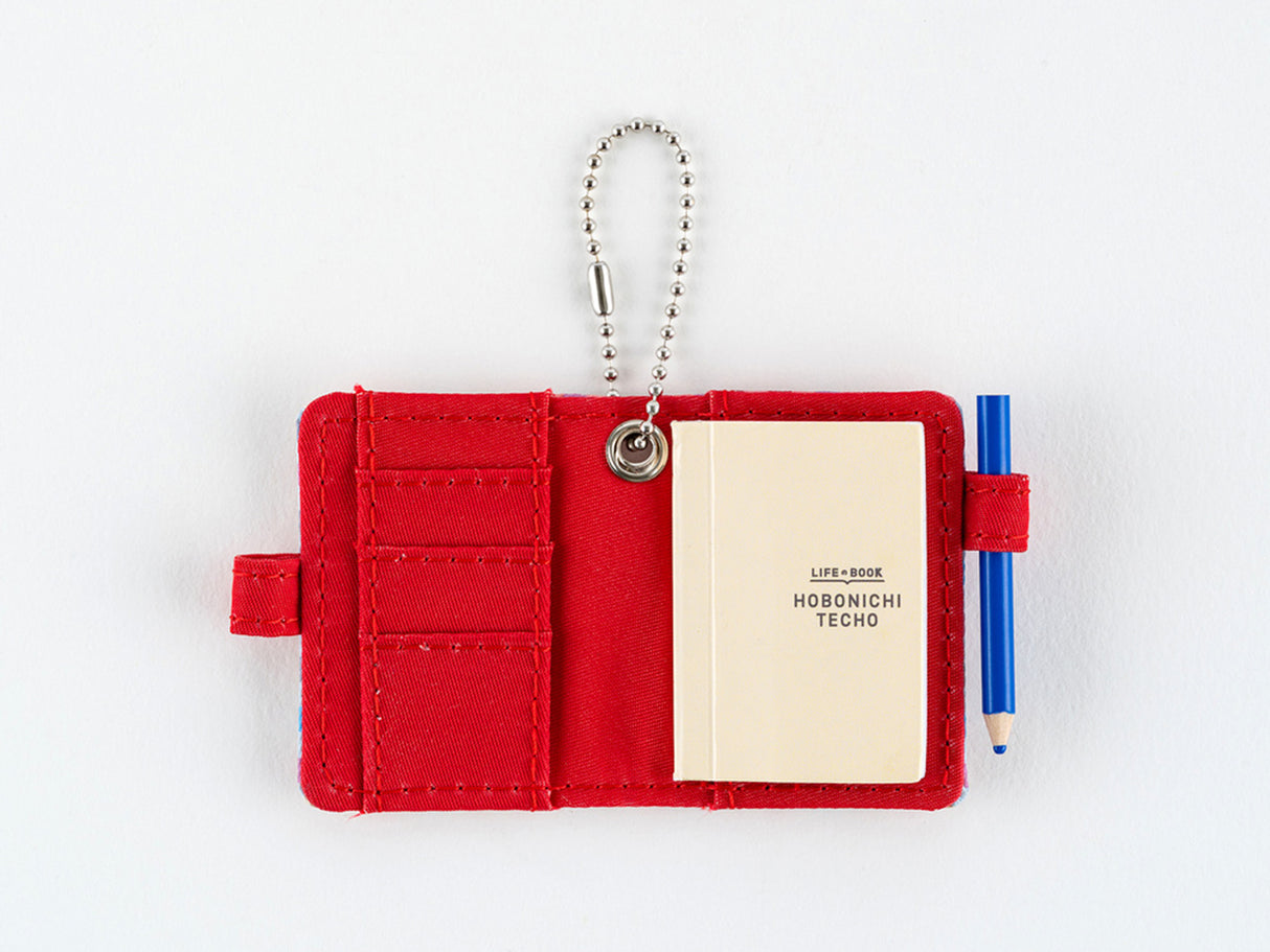 Hobonichi Techo Mini Keychain - Bright Plaid