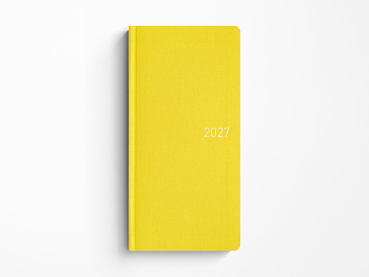 Hobonichi Techo Weeks 2027 - Colors: Canaria Yellow