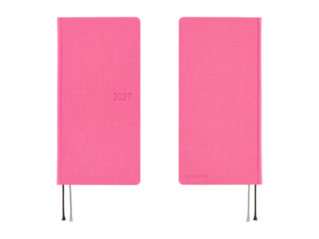 Hobonichi Techo Weeks 2027 - Colors: Pink Sapphire