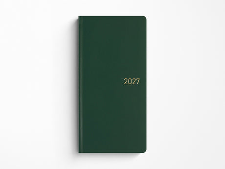 Hobonichi Techo Weeks 2027 - Leather: Forest Green