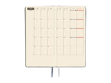 Hobonichi Techo Weeks 2027 - Leather: Noble Silver