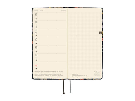 Hobonichi Techo Weeks 2027 - Liberty Fabrics: Floral Remedy