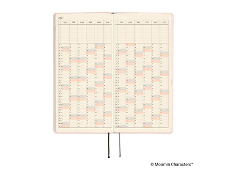 Hobonichi Techo Weeks 2027 - Moomin: At the Table