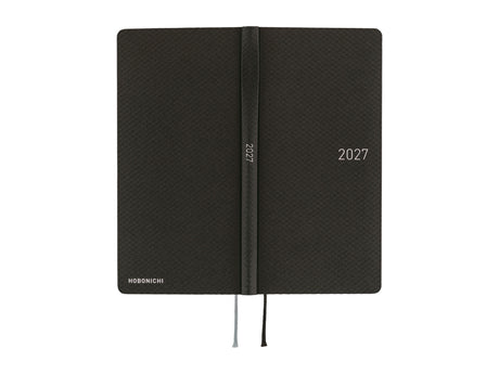 Hobonichi Techo Weeks 2027 - Paper Series: Black Argyle