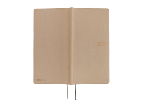Hobonichi Techo Weeks 2027 - Smooth: Cafe au Lait