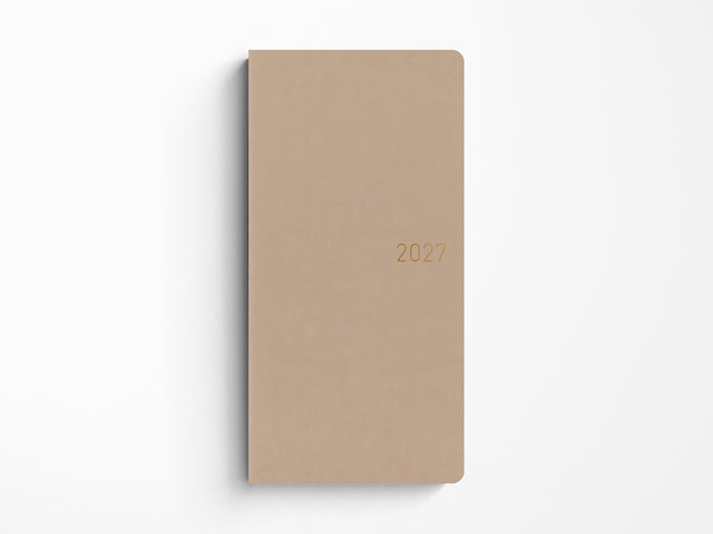 Hobonichi Techo Weeks 2027 - Smooth: Cafe au Lait