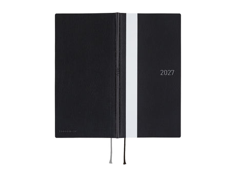 Hobonichi Techo Weeks 2027 - White Line: Black