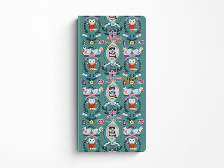 Hobonichi Techo Weeks 2027 - Yumi Kitagishi: White Cat Wallpaper