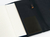 Hobonichi Techo Weeks Cover - Tragen: Black