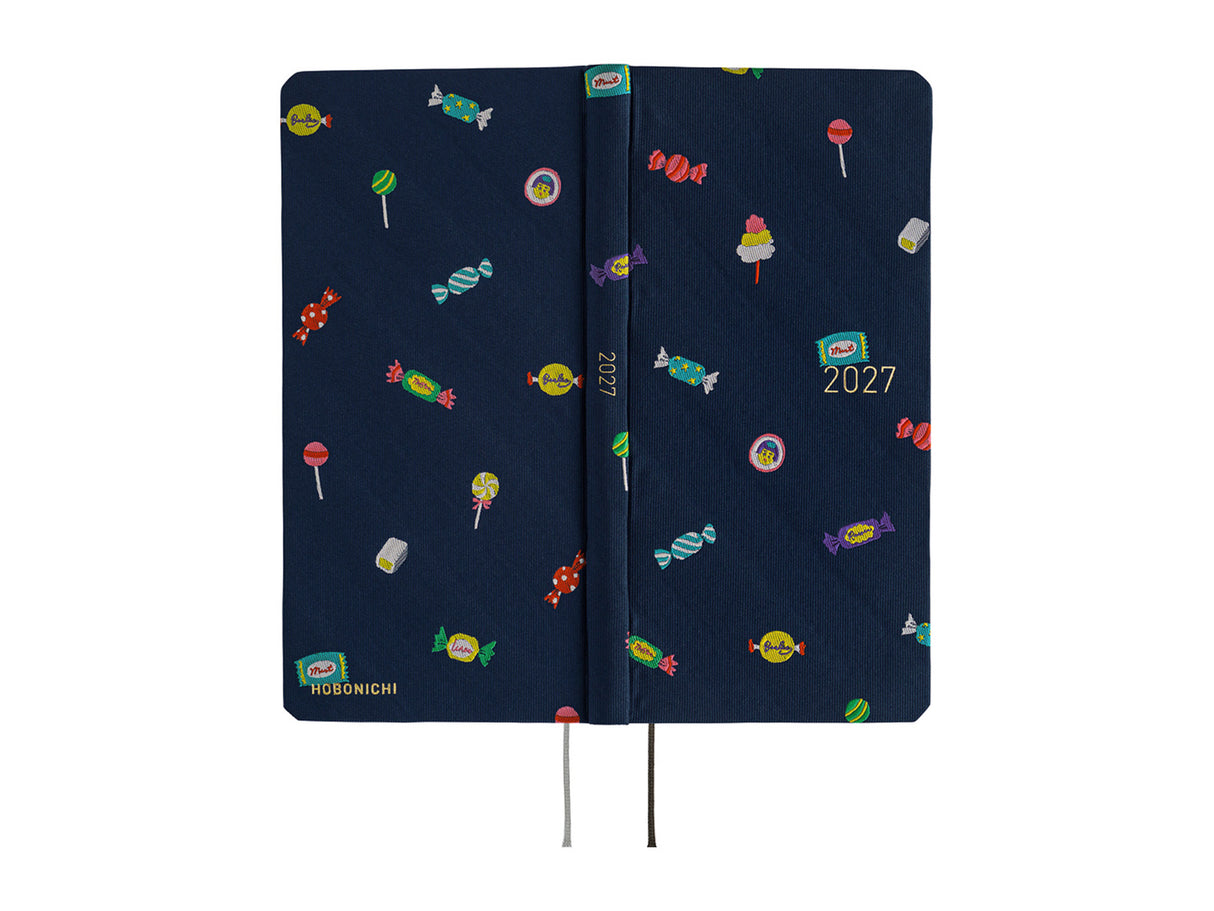 Hobonichi Techo Weeks Mega 2027 - Bow & Tie: Candy Dream