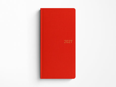 Hobonichi Techo Weeks Mega 2027 - Colors: Poppy Red
