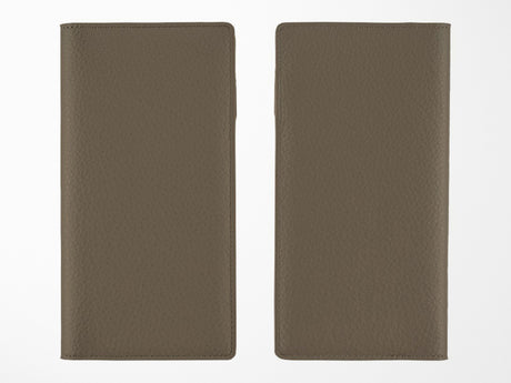 Hobonichi Weeks Cover - Taut Leather Gray & Light Blue