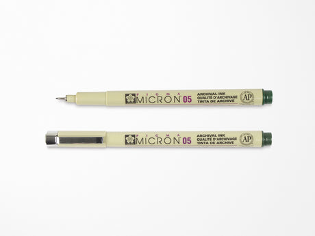 Hunter Green Pigma Micron Pen