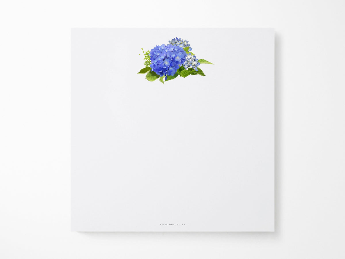 Hydrangea Notepad