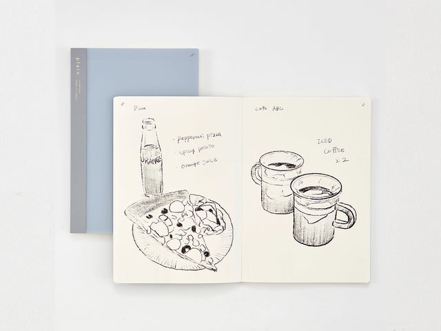 Isshoni A5 Plain Notebook