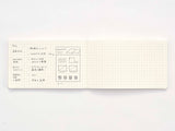 Isshoni Desk Notebook - Grid