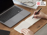 Isshoni Desk Notebook - Grid