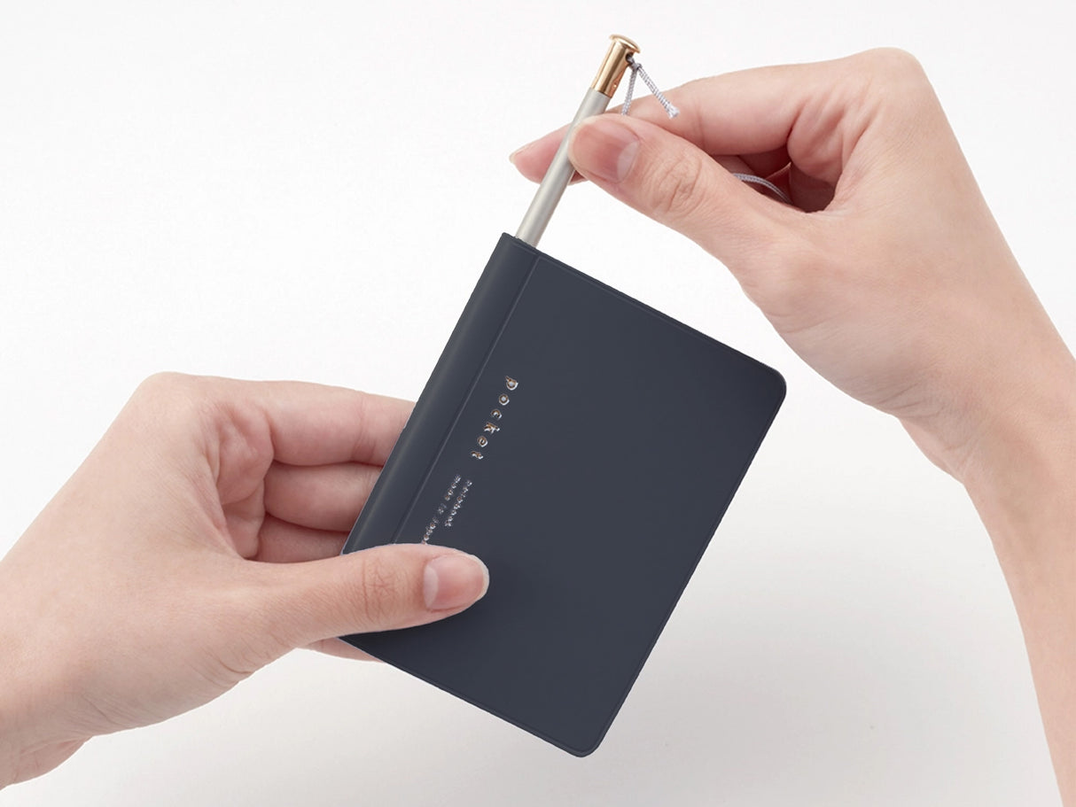 Isshoni Pocket Notebook with Pencil