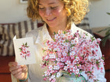 Japanese Cherry Blossoms Pop Up Greeting Bouquet