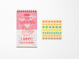 Japanese New Retro 2027 Risograph Desk Calendar