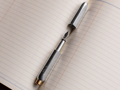 KOLO Tino Fountain Pen - Raw Aluminum