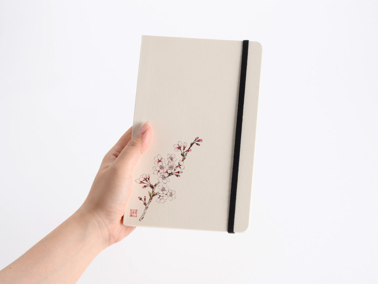 Kashiko Japan Artist Notebook - Cherry Blossom