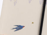 Kashiko Japan Artist Notebook - Wisteria and Swallow