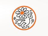 Keith Haring Flower Vinyl Sticker